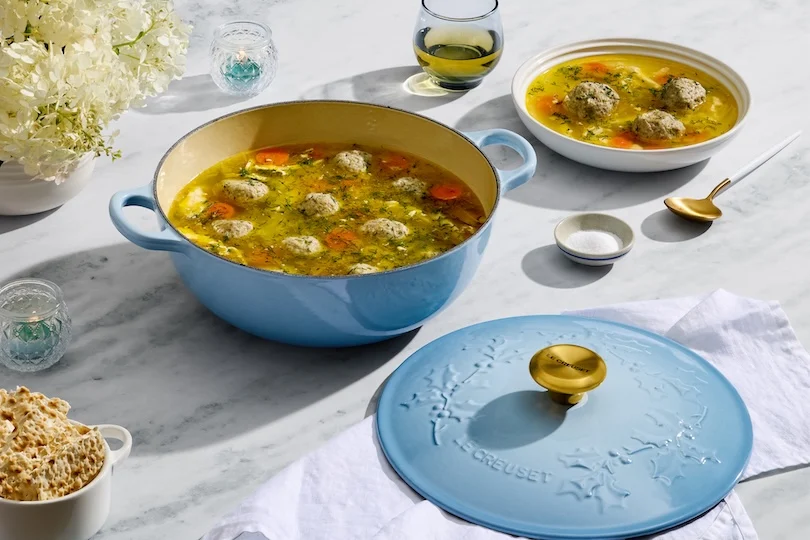 Matzo Ball Soup with Dill